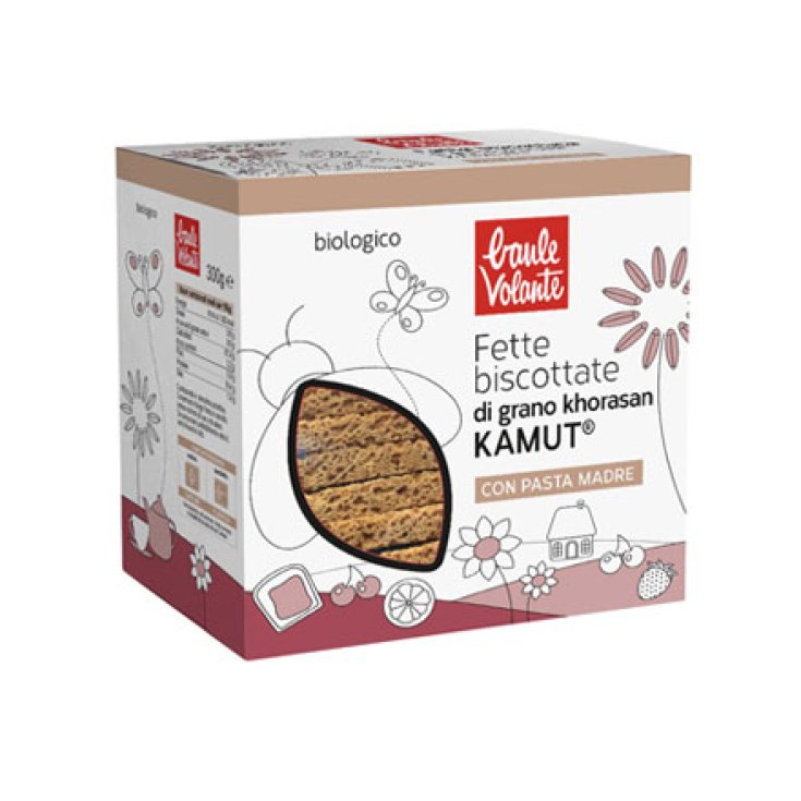 Biscottes de Blé Khorasan Kamut Baule Volante 300g