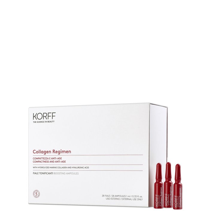 Régime Collagène Ampoules Tonifiantes KORFF 28 Ampoules