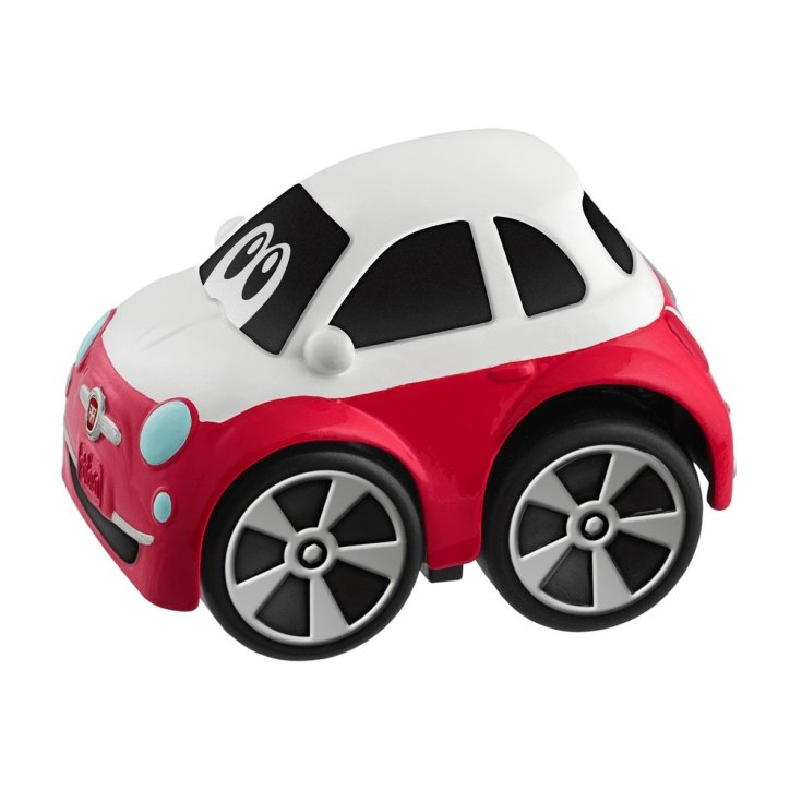 Fiat 500 Racer Mini Turbo Touch Blanc / Rouge CHICCO 2-6 ans