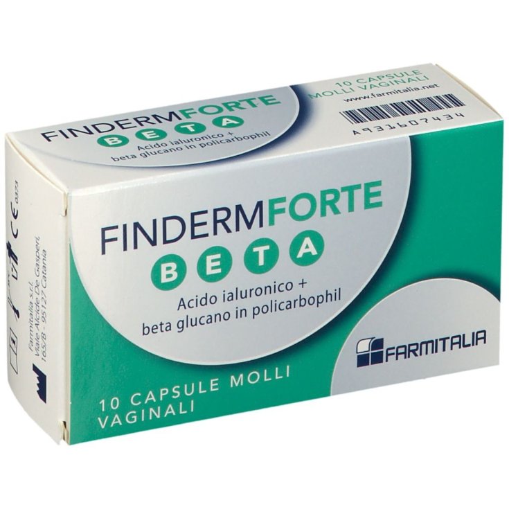 FindermForte BETA Farmitalia 10 Capsules Vaginales Molles