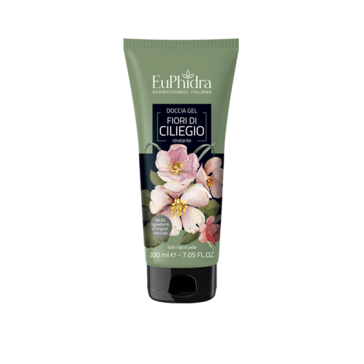 Gel Douche Fleurs de Cerisier Euphidra 200ml