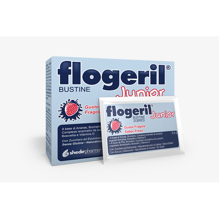 Flogeril® Junior Goût Fraise ShedirPharma® 20 Sachets