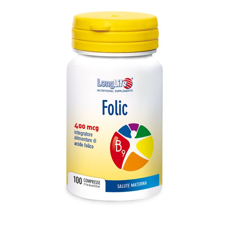 Folic 400mg LongLife 100 Y Compris Enrobé