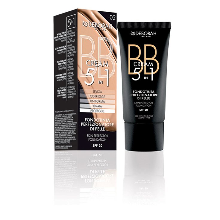 BB Crème Fond de Teint 5 En 1 03 Sable DEBORAH Milano 30ml