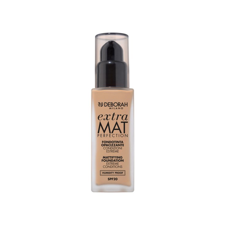 Fond de teint EXTRA MAT PERFECTION 3,3 Or DEBORAH Milano 30 ml