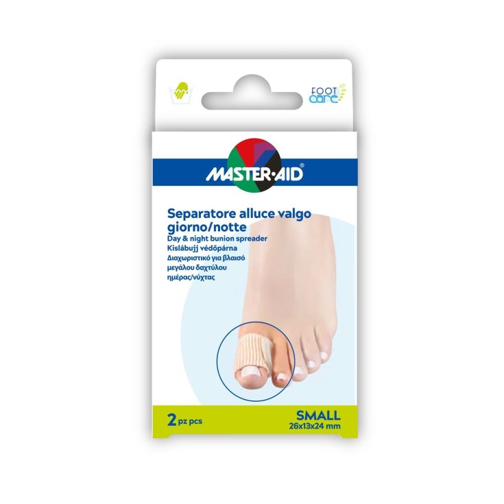 Foot Care Hallux Valgus Séparateur Master-Aid 2 Pièces