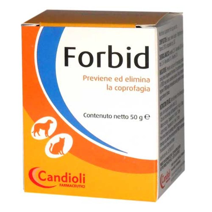 Forbid Dogs And Cats Candioli Poudre 50g