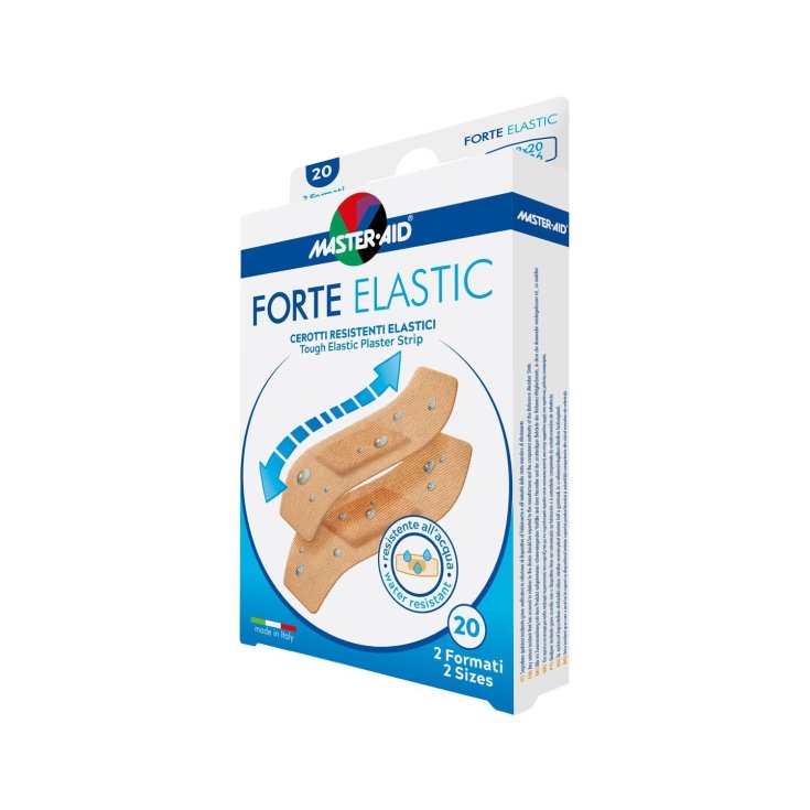 MASTER-AID® FORTE ELASTIC 20 Patchs 2 Tailles