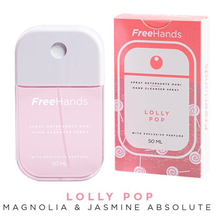 FreeHands Lolly Pop Parfum Nettoyant Mains Vaporisateur 50 ml