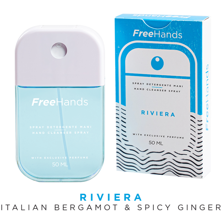 FreeHands Riviera Fragrance Nettoyant Mains Vaporisateur 50 ml