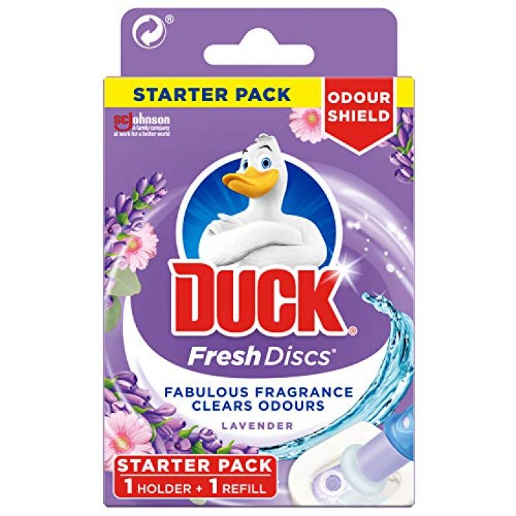 Duck® Fresh Discs® Floral Fantasy Lavande Sc Johnson 1x6 Disques