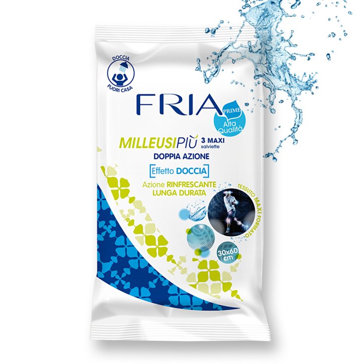 MILLEUSI Più Maxi Lingettes FRIA 3 Pièces