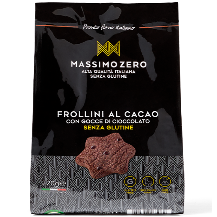 Sablés Cacao Aux Pépites De Chocolat MASSIMO ZERO 220g