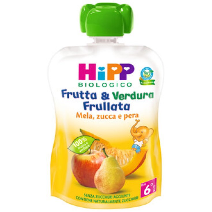 Fruits & Légumes Pomme Potiron Poire HiPP Bio 90g