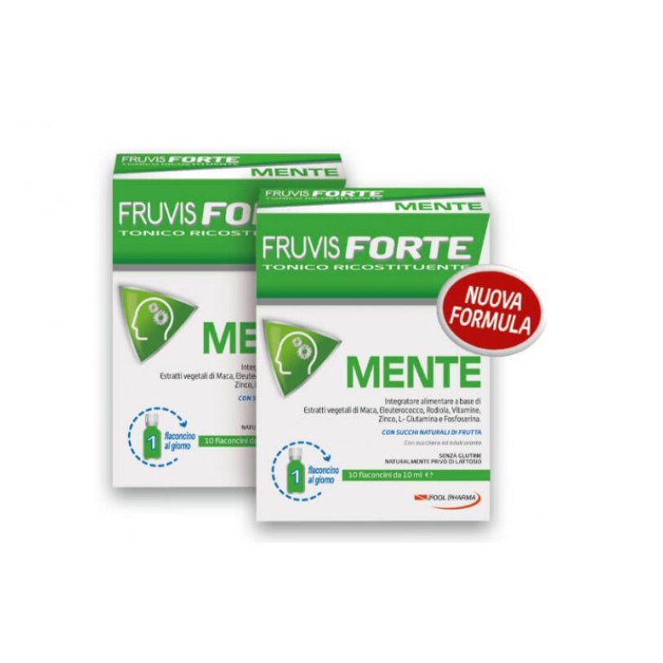 Fruvis Forte Mente Pool Pharma 10 Flacons 10ml