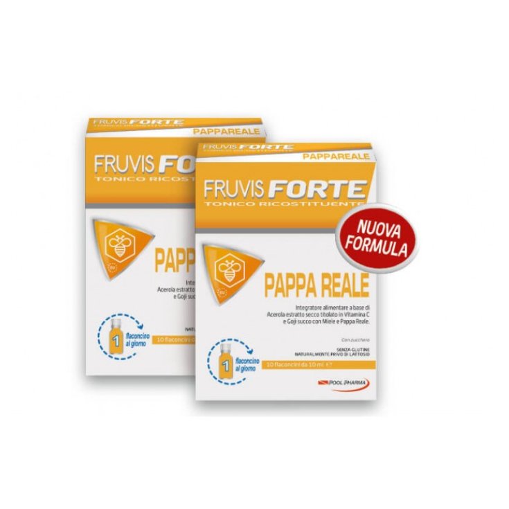 Fruvis Forte Gelée Royale POOL PHARMA 10 Ampoules 10ml