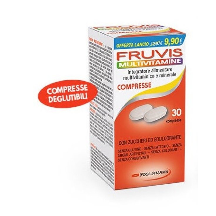 Fruvis Multivitamines POOL PHARMA 30 Comprimés