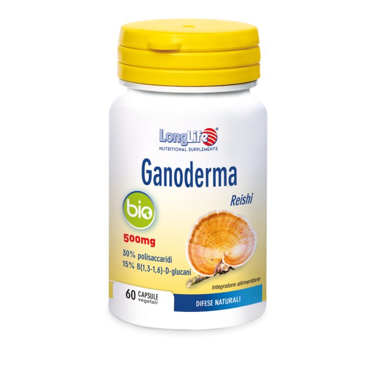 Ganoderma Bio 500mg 60 Capsules Végétariennes