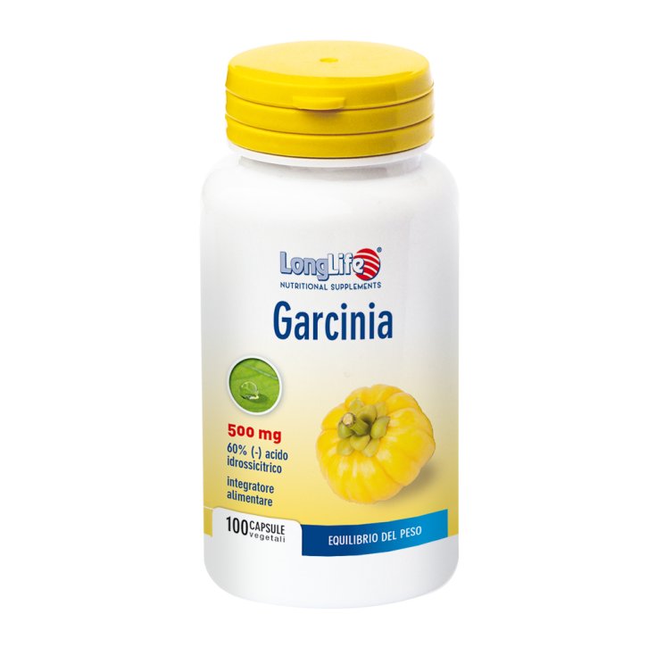 Garcina 500mg LongLife 100 Capsules Végétariennes