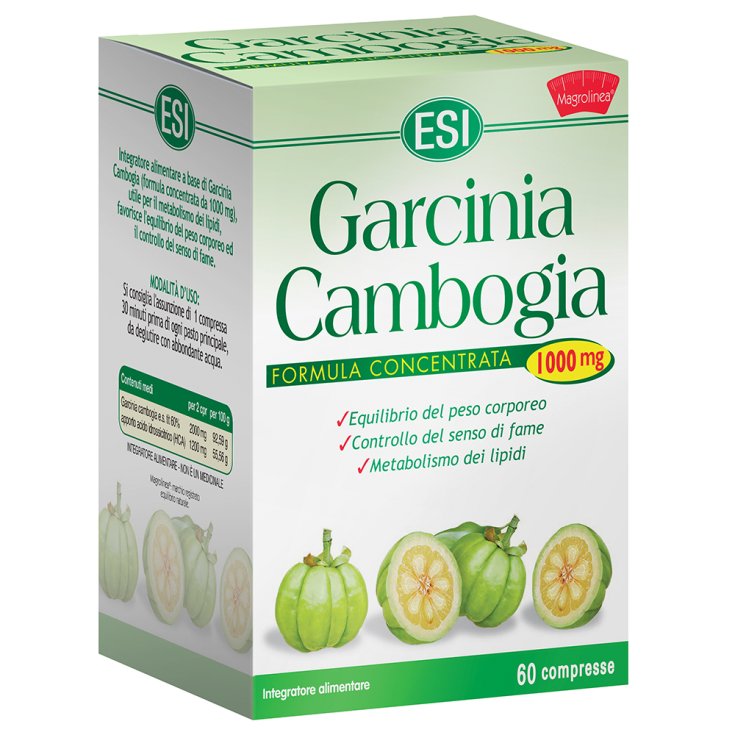 Garcinia Cambogia 1000mg Esi 60 Comprimés