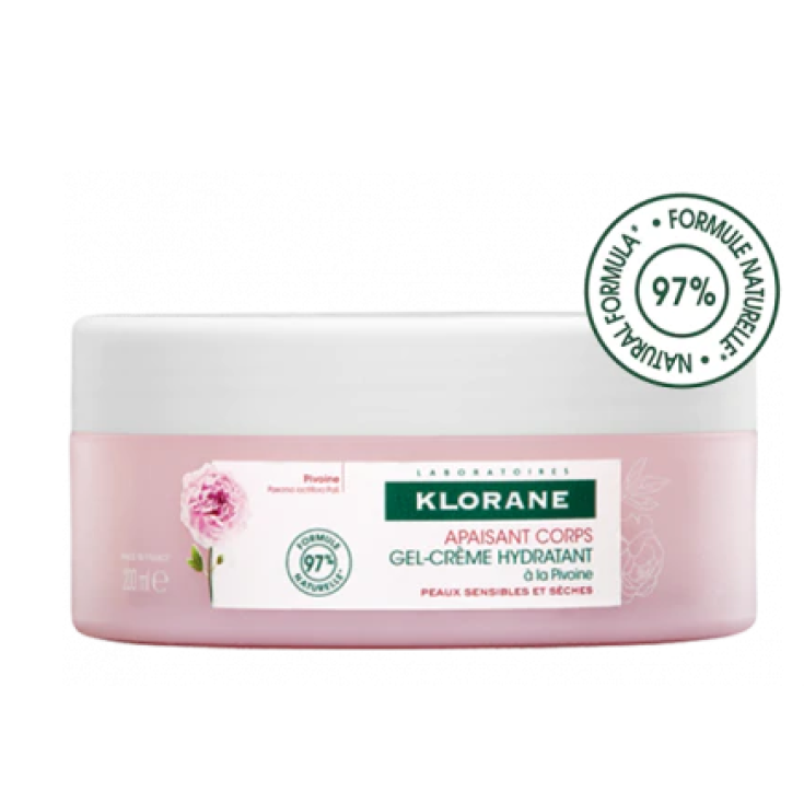 Klorane Pivoine Gel Crème Hydratant 200 ml