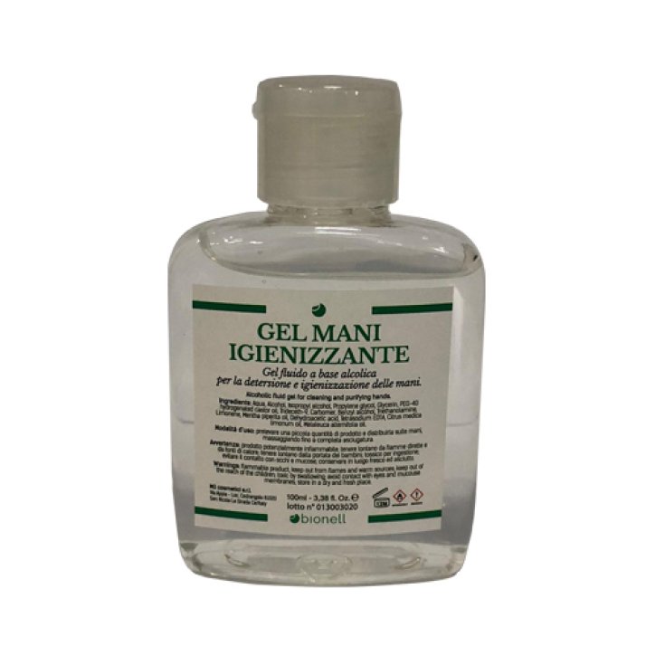 Gel Désinfectant Mains Sans Rinçage Bionell 100 ml