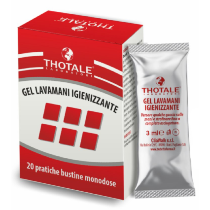 Thotale Laboratories Gel Lavant Mains 20 Sachets