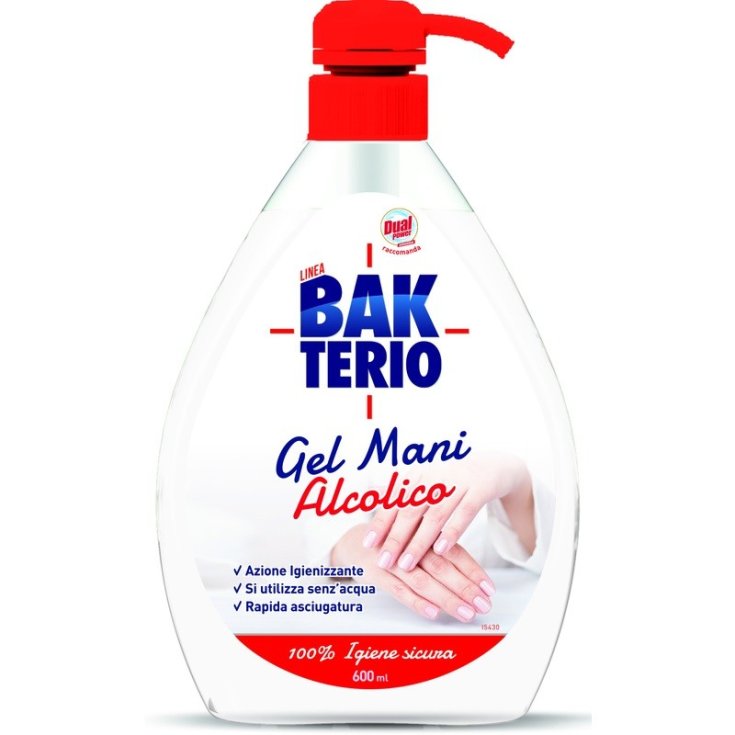Gel Mains Alcoolique BAKTERIO 600ml