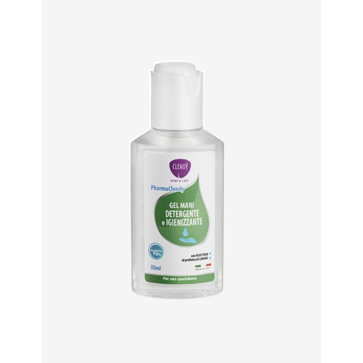 CLENDY Gel Mains Nettoyant Assainissant 80ml