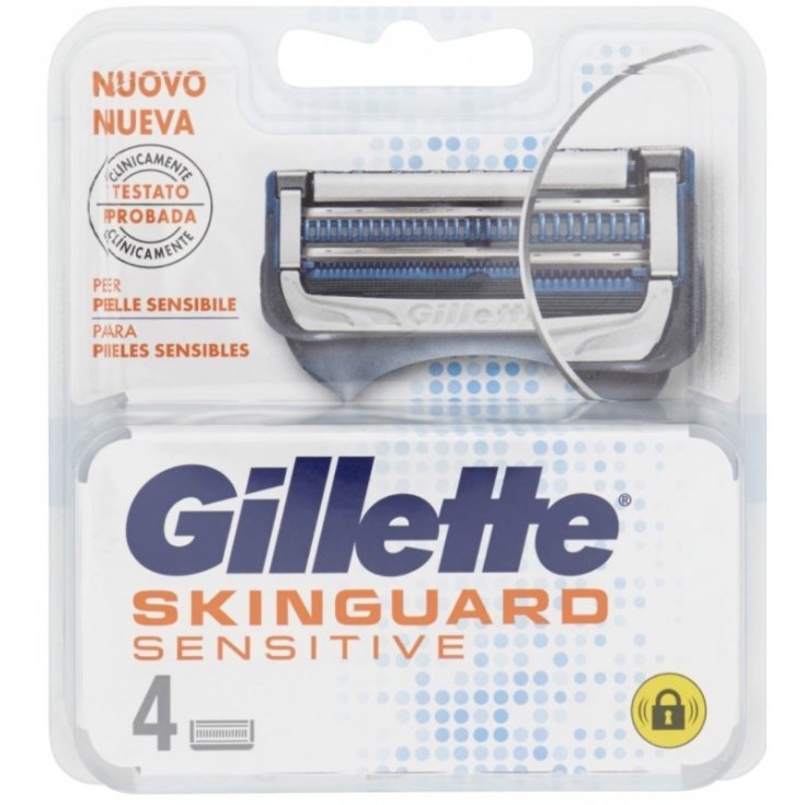 SkinGuard Sensitive GILLETTE 4 Lames