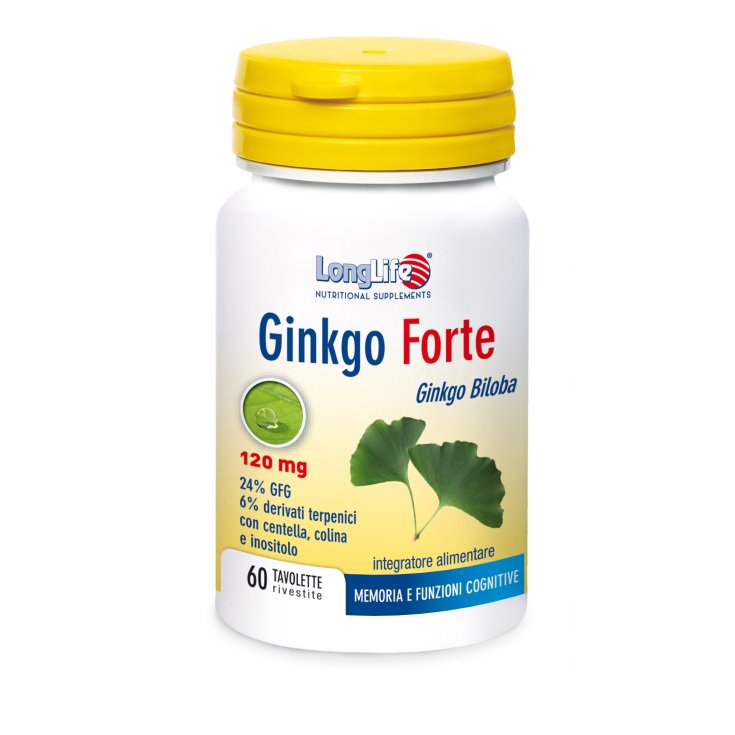 Ginkgo Forte LongLife 60 Comprimés Enrobés