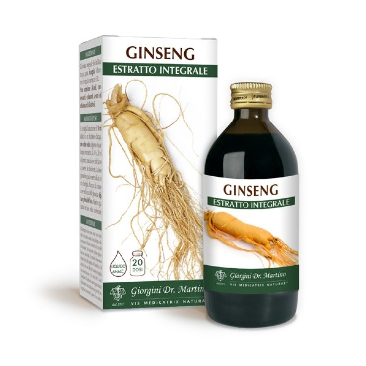 Extrait Intégral de Ginseng Dr. Giorgini 200ml