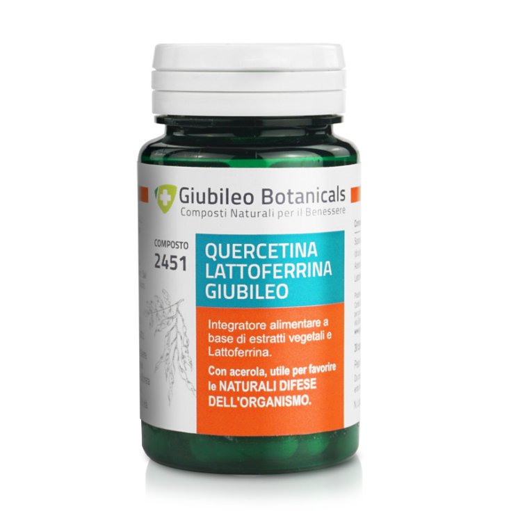 Giubileo Quercétine Lactoferrine Giubileo Botanicals 30 Gélules