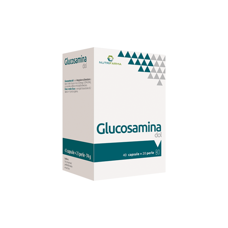 Glucosamine dol NutriFarma by Aqua Viva 40 Gélules + 20 Perles