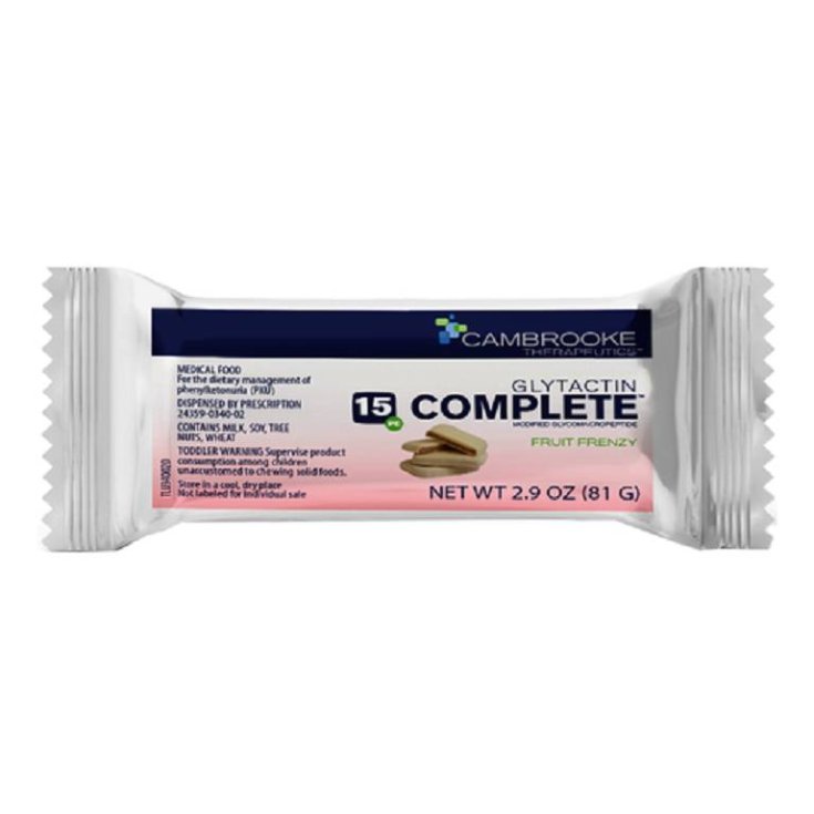 Glytactin Complete® 15 Fruits 12+ Barres Cambrooke