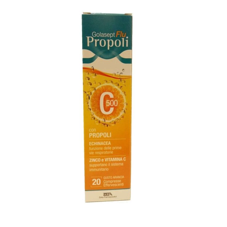 Golasept Grippe Propolis Zeta Pharmaceuticals 20 Comprimés Effervescents