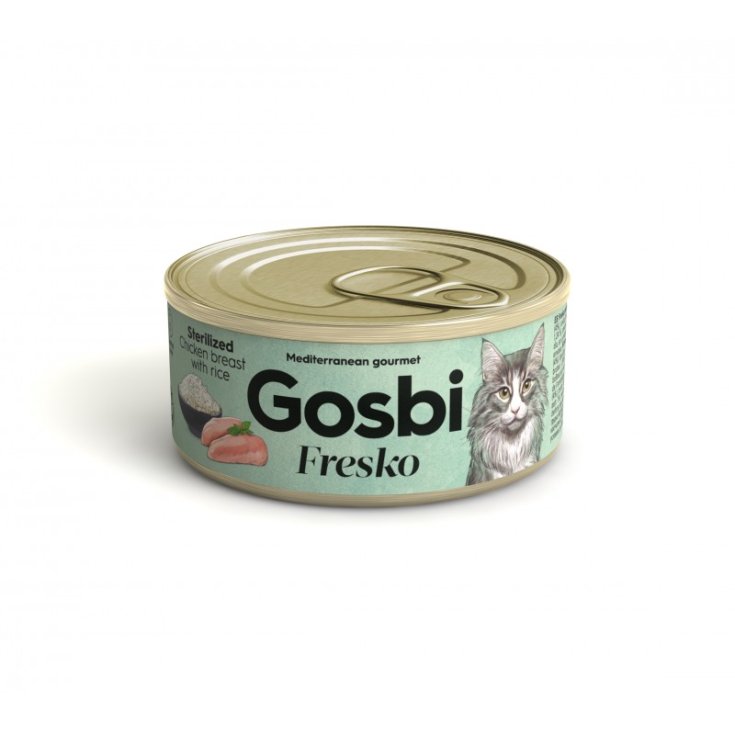 Gosbi Fresko Poulet Et Riz Stérilisés GOSBI PetFood 70g