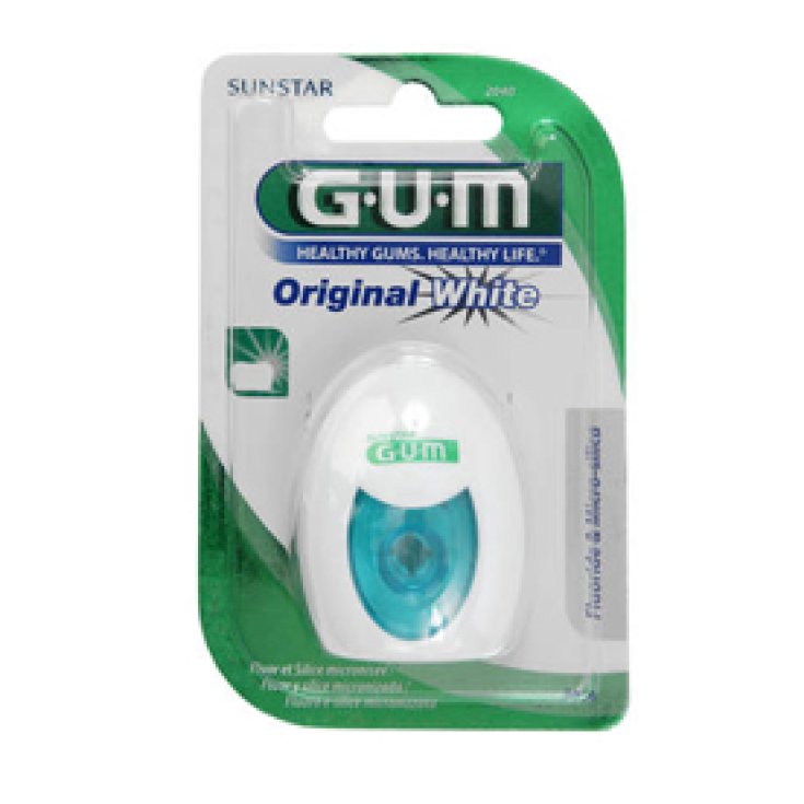 GUM® Original Blanc Fil Dentaire Sunstar 30m