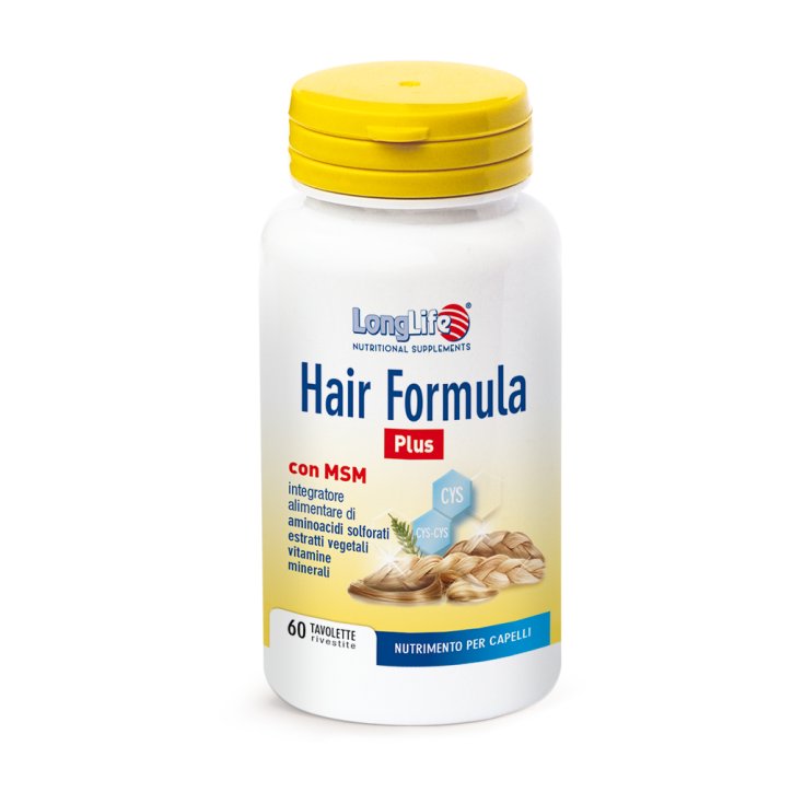 Hair Formula Plu LongLife 60 Comprimés Enrobés