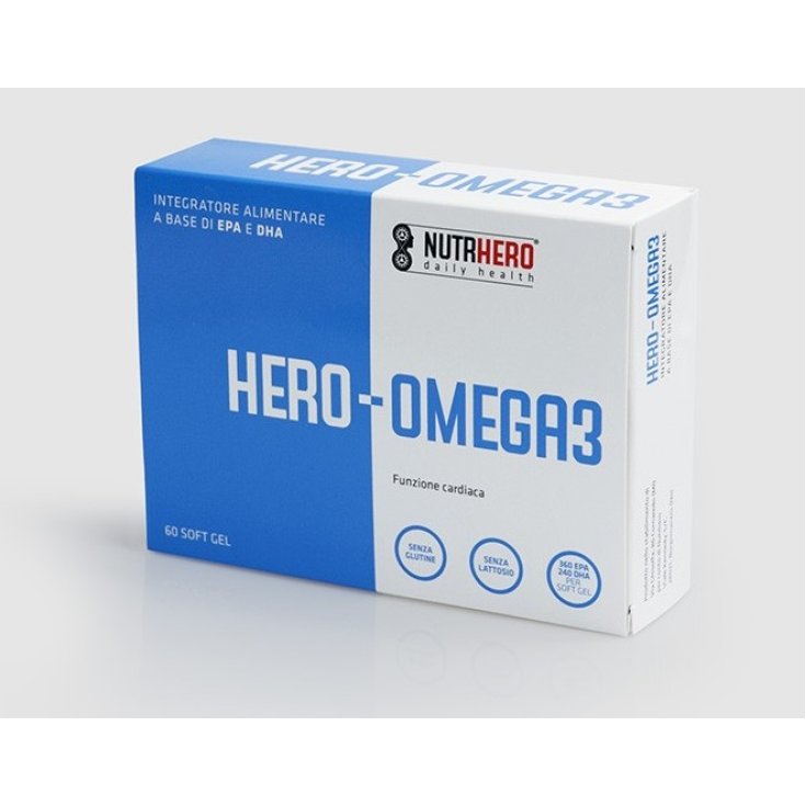Hero Omega 3 NutrHero 60 Gélule