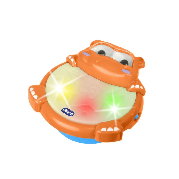 Hippo Tambourin Baby Senses CHICCO 6-36 Mois