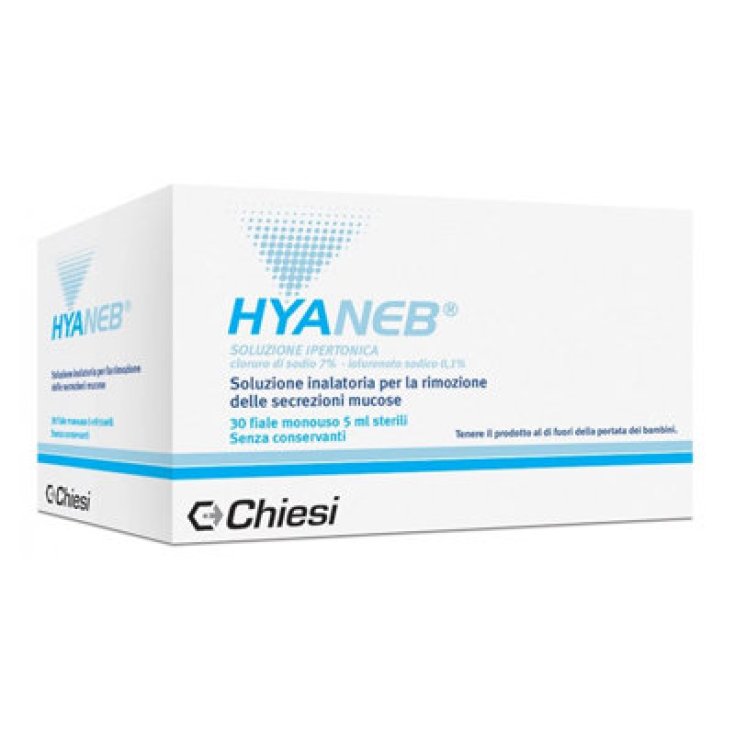 Hyaneb® Chiesi Solution Hypertonique 30 Ampoules de 5 ml