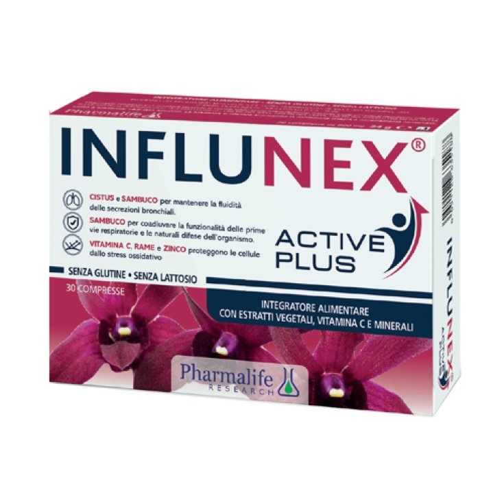 INFLUNEX® ACTIVE PLUS Pharmalife 30 Comprimés