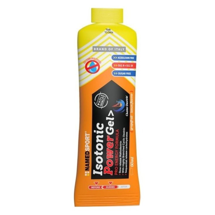 Isotonic Power Gel Pamplemousse / Citron Named Sport 60 ml