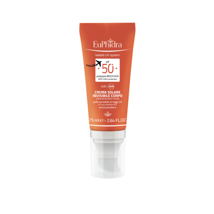 Kaleido Uv System Crème Solaire Invisible Spf50 + EuPhidra 75 ml