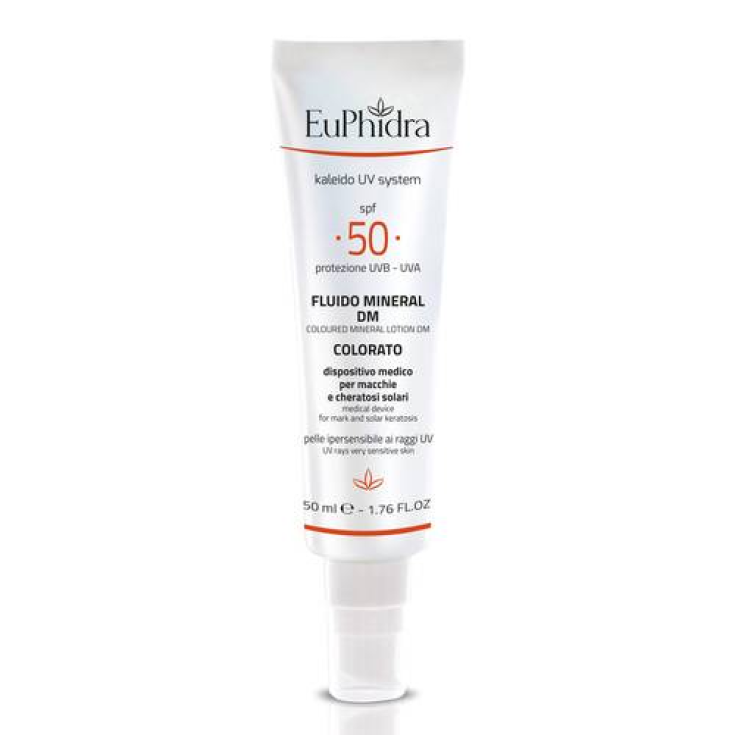 Kaleido Uv System Fluide Minéral Dmm Coloré Spf50 EuPhidra 50 ml