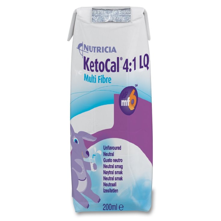 Ketocal 4: 1 Lq Multi Fibre Goût Neutre Nutricia 32x200ml