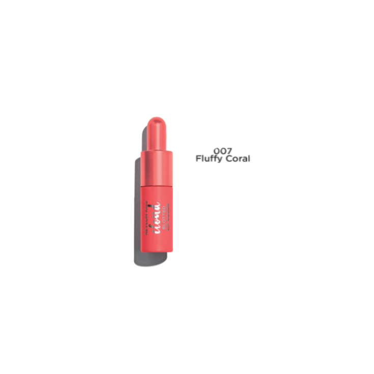 Kiss Cloud Blotted Lip Colour Fluffy Coral 07 REVLON 1 Rouge à lèvres