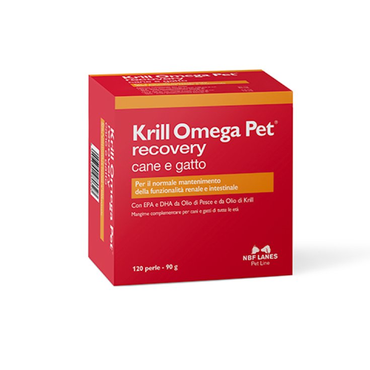 Krill Omega Pet Recovery Chien Et Chat NBF Lanes 120 Perles