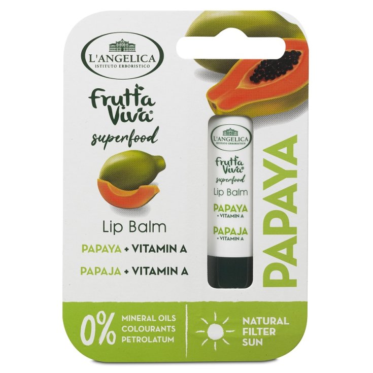 Baume à Lèvres Papaye & Vitamine A L'ANGELICA Stick 4,8g